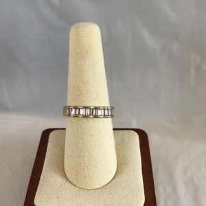 🔥 NEW Pretty Bird Adjustable 18k Yellow Gold Plated Half Eternity Ring